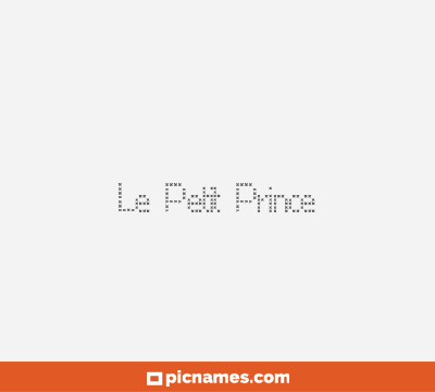 Le Petit Prince